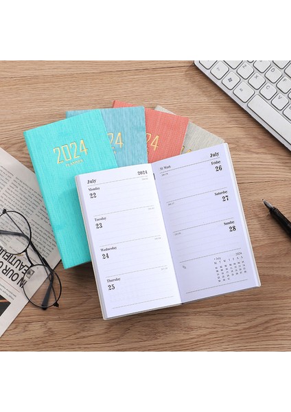 A7 Gündem 2024 Dizüstü Planlayıcı Günlüğü Ingilizce Caderno Cuadernos Y Libretas Yapılacaklar Listesi Diario Not Defteri Planificateur 2024 Not Defteri (Yurt Dışından)
