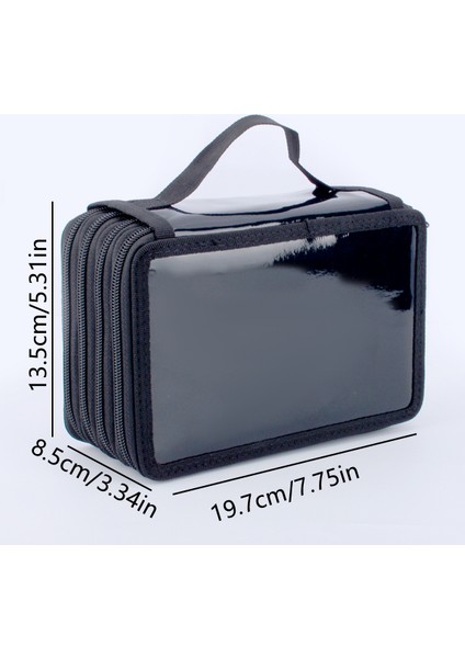 52 Delikli Kalem Kutusu Estetik Trousse Scolaire Kalem Kutusu Estuche Escolar 32/52/72 Delikli Çizim Kalem Kutusu Okul Malzemeleri Sanat Kalem Kutusu (Yurt Dışından) fırsatları