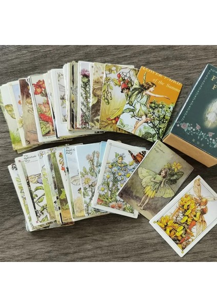 Stil 7 100 Adet Vintage Çiçek Peri Melek Mektup Malzeme Kağıt Baskı Retro Bloknot Kart Notları Scrapbooking Günlük Dergiler Dıy (Yurt Dışından) fırsatları