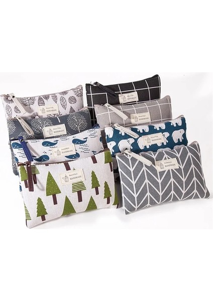 No.24 17X11X3 cm Kumaş Kalem Çantaları Kawaii Kalem Çantası Büyük Kalem Kutuları Seyahat Kozmetik Çantası Okul Kırtasiye Organizersback To School (Yurt Dışından) fiyatları