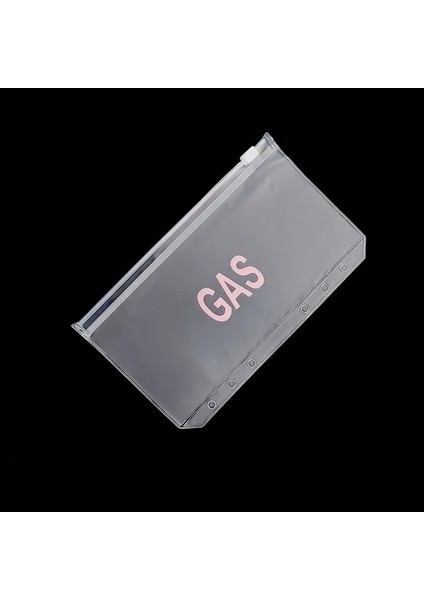 Gaz A6 A6/a5 Nakit Planlayıcısı Bağlayıcı Cep Dosya Düzenleyici Depolama Klasörü Şeffaf Pvc Gevşek Yaprak Kese Fermuarlı Dosyalama Bağlayıcı (Yurt Dışından)