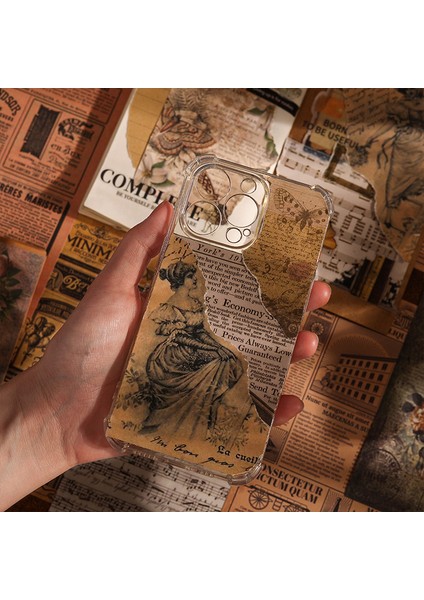 B Journamm 30 Adet/paket Vintage Gazete Malzemeleri Kağıt Dıy Scrapbooking Deco Önemsiz Dergisi Planlayıcısı Kolaj Fotoğraf Albümü Kraft El Işi Kağıdı (Yurt Dışından) indirimleri