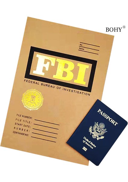 Fransa Film Sahne Pasaport Dizüstü Fbı Ajanı Depolama Dosya Çantası (Yurt Dışından) fiyatları