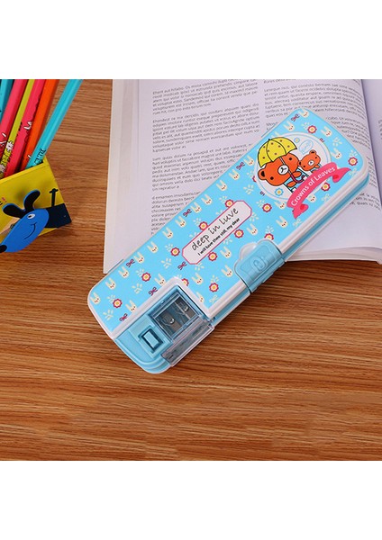 Stil 8 Yaratıcı Çok Fonksiyonlu Kalem Kutusu Kasa Okul Kalem Kutusu Okul Kırtasiye Kalem Tutucu Pembe Mavi Boysgirls Için (Yurt Dışından)