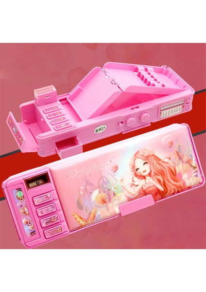Kalem Kutusu Kalem Kutusu Şifre Çok Fonksiyonlu Malzeme Escolar Kawaii Sevimli Kutu Kırtasiye Okul Malzemeleri Etui Kalemlik Estuche Kalem Kutusu (Yurt Dışından)