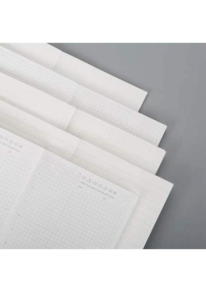 Karışık Sayfalar A6 A6 Defter Dolgu Kağıdı Planlayıcı 130 Sayfayı Yeniden Doldurur Grıd Boş Çizgili Noktalı Sayfalar Iç Sayfalar Ajanda Hobo Için Journal Dots Sayfaları (Yurt Dışından) modelleri