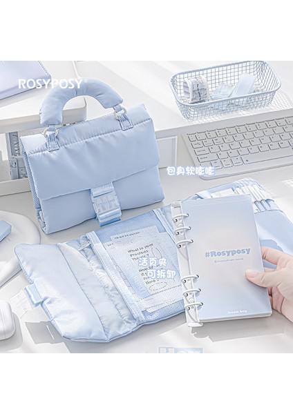 1 Adet Rastgele Ins Sadelik Dizüstü Yaratıcı Kore Tarzı Kırtasiye Saklama Çantası Çok Fonksiyonlu Scrapbooking Çantası Okul Öğrenci Malzemeleri (Yurt Dışından) fiyatları