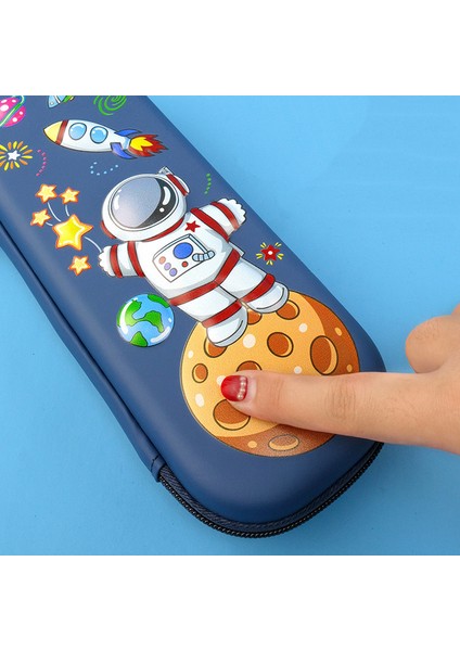 20 Kalem Kutusu Kawaii Okul Kalem Kutuları Kırtasiye Estuche 3D Uzay Kalem Kutusu Unicorn Okul Malzemeleri Trousse Scolaire Kalem Kutusu (Yurt Dışından)