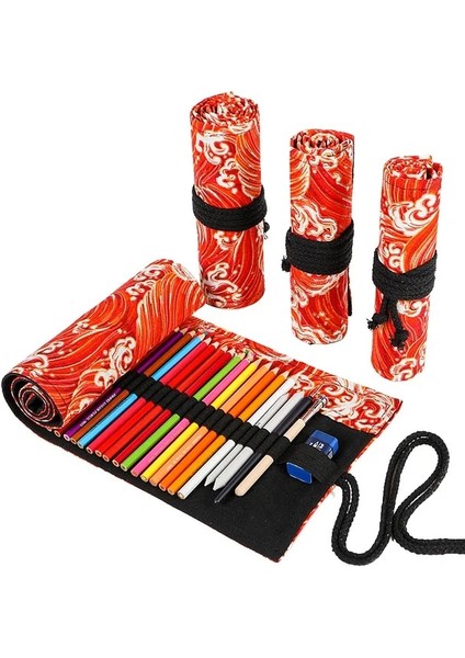 36 Delik C23 Kalem Kutusu 36 Delik Kawaii Okul Malzemeleri Öğrenciler Sanat Kalem Çantası Kılıfı Kalem Kutuları Büyük Kalem Rulo Renkli Kalem Kırtasiye Çantaları (Yurt Dışından)