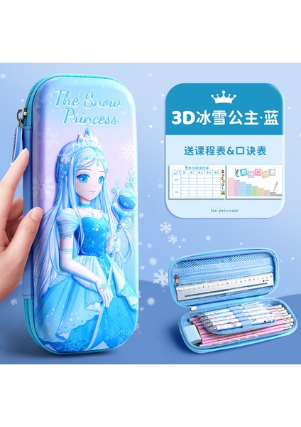 12 3D Uzay Kalem Kutusu Kawaii Kırtasiye Kalem Kutusu Unicorn Kalemlik Sevimli Kalem Kutusu Estuche Escolar Okul Malzemeleri Kalem Kutusu (Yurt Dışından)