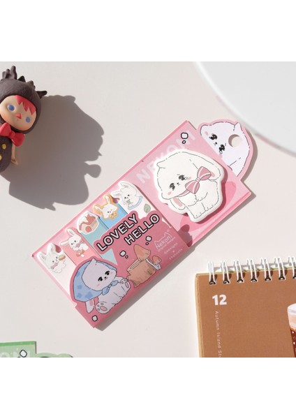 02 Yenilik Hamster Domuz Panda Bloknot Yapışkan Notlar Not Defteri Kırtasiye Okul Malzemeleri Kawaii Kırtasiye Sevimli Yapışkan Notlar (Yurt Dışından)