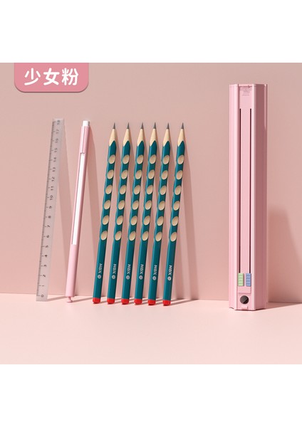 Newmebox Taşınabilir Kalem Kutusu Trousse Scolaire Kırtasiye Kalem Kutusu Cetvel Silgi Okul Malzemeleri Estuche Lapices Kalem Kutusu (Yurt Dışından)