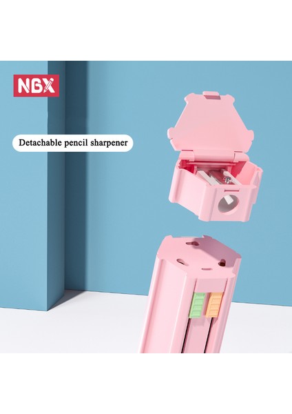 Newmebox Taşınabilir Kalem Kutusu Trousse Scolaire Kırtasiye Kalem Kutusu Cetvel Silgi Okul Malzemeleri Estuche Lapices Kalem Kutusu (Yurt Dışından) indirimleri