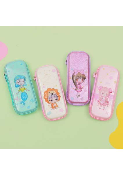A4 3D Stereo Karikatür Takımyıldızı Kalem Kutusu Kawaii Kız Kırtasiye Kutusu Sevimli Kalem Kutusu Okul Malzemeleri Saklama Kutusu Çocuk Hediyeler (Yurt Dışından) indirimleri