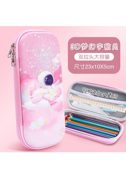 16 3D Kalem Kutusu Okul Malzemeleri Unicorn Kalem Kutusu Kalemlik Kumaş Yüzey Kalem Kutusu Trousse Kawaii Kırtasiye Kalem Kutuları (Yurt Dışından)