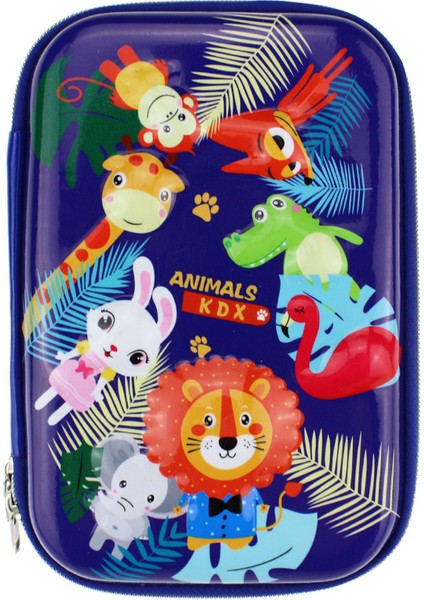 Gümüş Tek Boynuzlu At Kalem Kutusu Okul Malzemeleri Büyük Kalem Kutusu Kawaii Trousse Scolaire Stylo Estojo Escola Piornik Szkolny Sevimli Hayvan Kutusu Unicorn (Yurt Dışından)