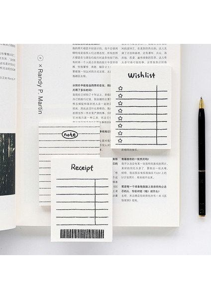 E 50 Adet Sadelik Sevimli Stilleri Bloknot Scrapbooking Dekorasyon Ofis Malzemeleri Yaratıcı Kırtasiye Planlayıcısı Yapışkan Notlar (Yurt Dışından)