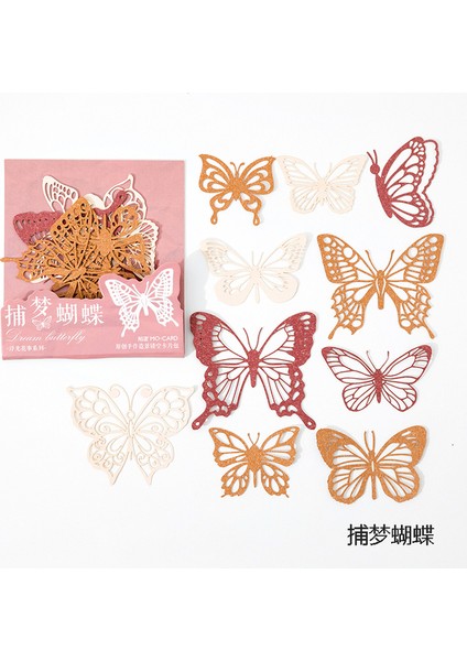 Stil 3 10 Adet Vintage Çelenk Yaprak Kelebek Malzeme Kağıt Estetik Çiçekler Çerçeve Kağıt Deco Scrapbooking Kolaj Önemsiz Dergisi Günlüğü (Yurt Dışından)