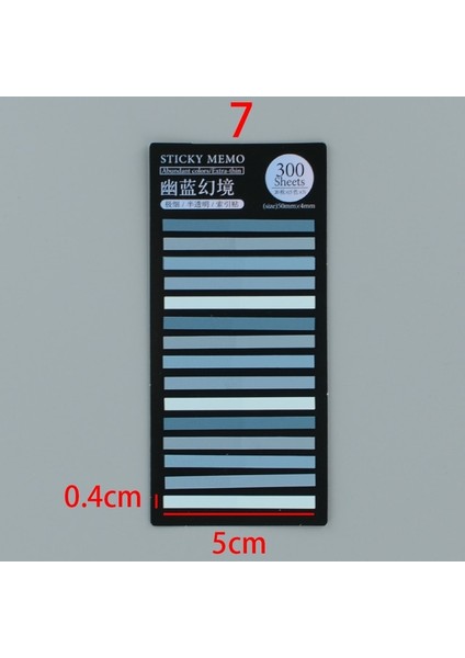 1 Paket (300 Yaprak) 300 Sayfa Posted It Şeffaf Yapışkanlı Notlar Yapışkanlı Notlar Kitap Okuma Kitap Ayraçları Sekmeler Not Defteri Estetik Kırtasiye (Yurt Dışından)