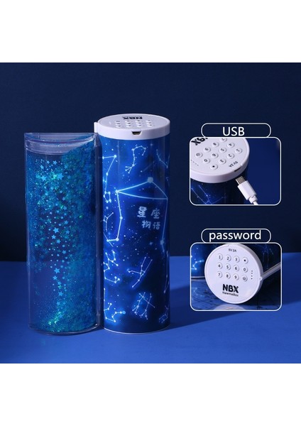 Stil 10 Bataklık Kalem Kutusu Newmebox Estojo Escolar Elektronik Şifre Estuche Escolar Kawaii Estuche Lapices Kalem Kutusu Kalem Kutusu (Yurt Dışından) indirimleri