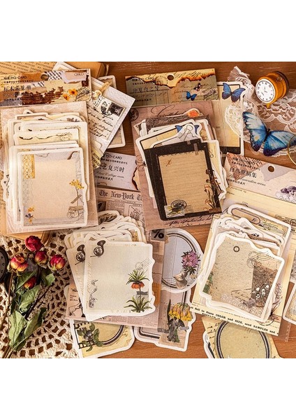 D Journamm 30 Adet/paket Estetik Dekor Bloknot Önemsiz Dergisi Dıy Scrapbooking Kolaj Kırtasiye Planlayıcısı Yaratıcı Notlar Kağıt (Yurt Dışından)
