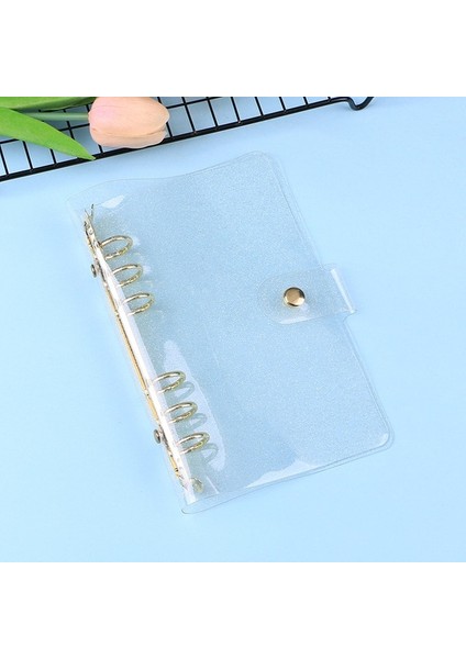 Altın A6 A7/a6/a5 Gül Altın Mor Mavi Işıltılı Bling Binder Defter Kapağı Günlüğü Gündem Planlayıcısı Kağıt Kapağı Okul Kırtasiye (Yurt Dışından)