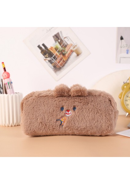 Stil 8 Sevimli Domuz Kalem Kutusu Kore Kırtasiye Kalem Kutusu Peluş Kalem Kutusu Trousse Scolaire Estuche Escolar Okul Malzemeleri Kalem Çantası (Yurt Dışından)