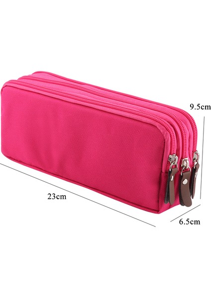 Stil 4 3 Fermuarlı Kalem Kutusu Okul Malzemeleri Trousse Scolaire Kore Kırtasiye Büyük Kapasiteli Kalem Çantası Estuche Kalemlik Kalem Kutusu (Yurt Dışından) indirimleri