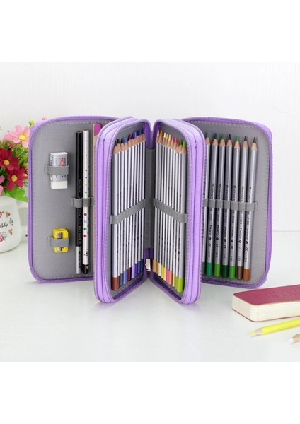 A3 Dört Katlı Büyük Depolama Kalem Kutusu Renkli Kalem Kutusu Çantası Kawaii Öğrencileri Okul Ofis Sevimli Kalem Kutuları Saklama Poşetleri Kırtasiye Malzemeleri (Yurt Dışından) fiyatları