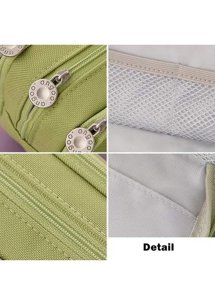 Açık Mavi Çocuk Kalem Kalem Çantası Tuval Kontrast Renk Büyük Kapasiteli Kalem Kutusu Kırtasiye Saklama Çantası Organizatör Öğrenci Hediye Için (Yurt Dışından) indirimleri