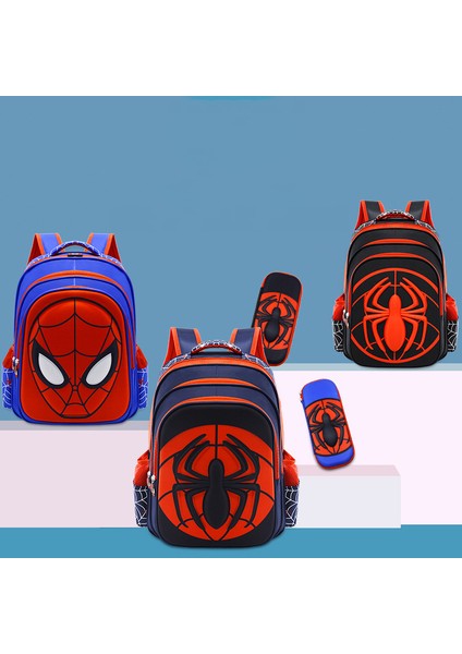 F3 35CM Disney Örümcek Adam Okul Çantası Kalem Kutusu Kaptan Amerika Çocuk Sevimli Anime Figürü Sırt Çantası Erkek Ilköğretim Çocuklar Anaokulu Hediye (Yurt Dışından) fırsatları