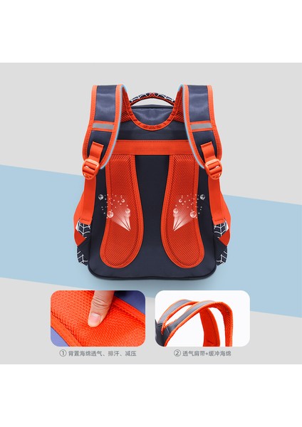 F3 35CM Disney Örümcek Adam Okul Çantası Kalem Kutusu Kaptan Amerika Çocuk Sevimli Anime Figürü Sırt Çantası Erkek Ilköğretim Çocuklar Anaokulu Hediye (Yurt Dışından) indirimleri