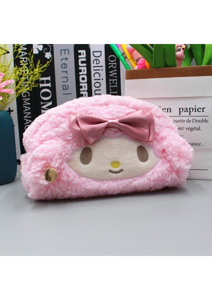 Yumuşak Pembe Kawaii Kalem Kutuları Büyük Kapasiteli Kalem Kılıfı Sevimli Peluş Kozmetik Çantası Okul Kızlar Için Öğrenci Malzemeleri Kore Kırtasiye Kutusu (Yurt Dışından) fiyatları