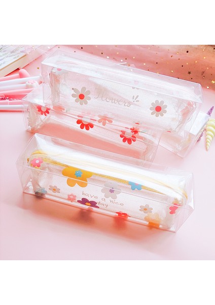 Meifenxiaohua 1 Adet Kawaii Kalem Kutusu Çiçek Okul Kalem Kutusu Kalem Kutusu Kalem Çantası Okul Malzemeleri Kırtasiye (Yurt Dışından) indirimleri