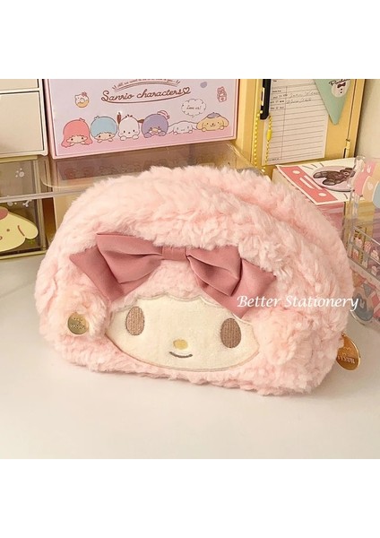 Piyano Kawaii Ekmek Tost Kalem Kutusu Çantası Kızlar Için Sevimli Peluş Kalem Kılıfı Kutusu Büyük Kapasiteli Öğrenci Okul Malzemeleri Kore Kırtasiye (Yurt Dışından)