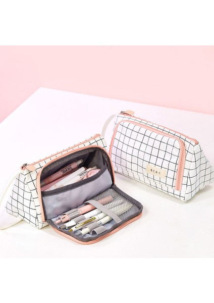 A4 Büyük Kapasiteli Kalem Kutusu Kawaii Kalem Kutusu Okul Malzemeleri Kırtasiye Kalem Çanta Kutusu Sevimli Kalem Kutuları Öğrenciler Kalem Çantası (Yurt Dışından) modelleri