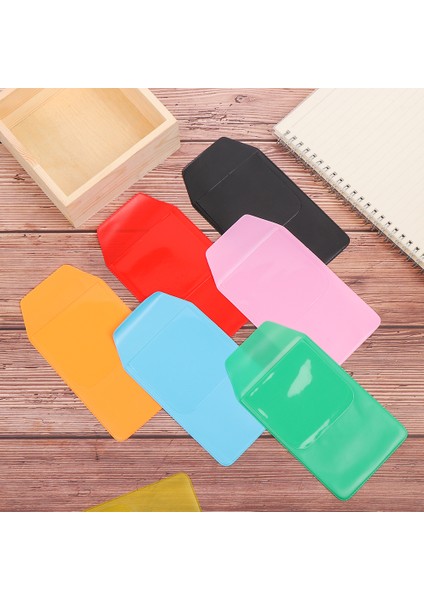 Stil B-Şeffaf 1 Adet Renkli Pvc Cep Koruyucu Kalemlik Sızdırmaz Kalem Kılıfı Doktorlar Hemşireler Çanta Depolama Kalem Okul Ofis Malzemeleri (Yurt Dışından) fırsatları