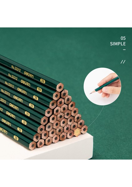 50PC Deli Kalem 2b Deli 50PC/LOT Kalem Seti Hb 2b Kroki Ahşap Kurşun Kalem Lápices Kırtasiye Yazma Çizim Okul Çocukları Için Öğrenci Boyama (Yurt Dışından) indirimleri
