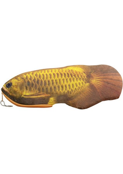 A7 Yaratıcı 3D Simülasyon Balık Kalem Çantası Okul Öğrencileri Sevimli Kırtasiye Saklama Çantası Çocuklar Bez Kalem Kutusu Uygun Para Cüzdanı (Yurt Dışından)