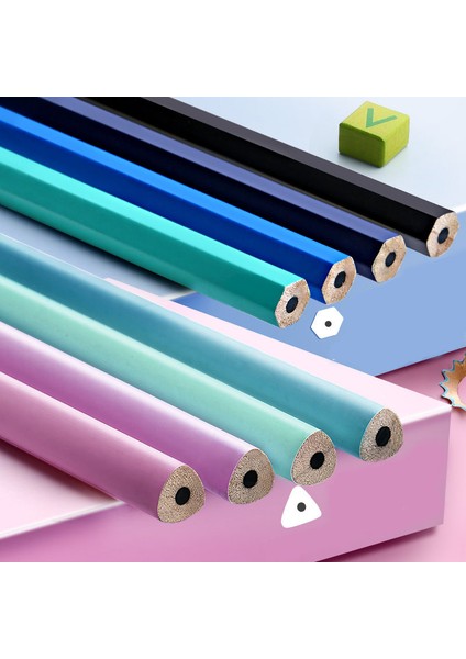 30 Üçgen Hb Mavi 30 Adet/kutu Sevimli Üçgen/hexagonwood Kalem 2b/hb Altıgen Toksik Olmayan Standart Kalem Sevimli Kırtasiye Ofis Okul Malzemeleri (Yurt Dışından) fırsatları