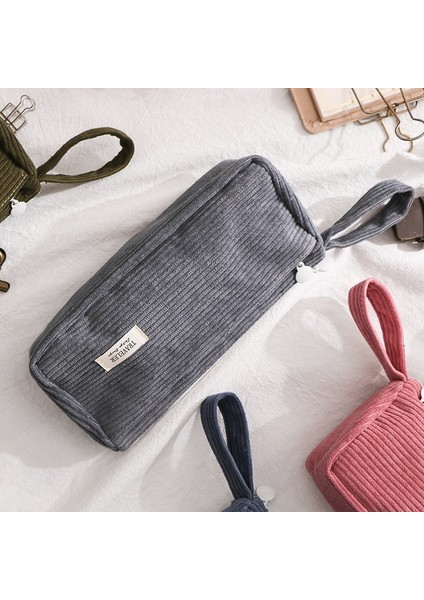 Leylak Mor Kadife Kalem Çantası Büyük Kapasiteli Kalem Çantası Dolma Kalem Saklama Çantası Çok Fonksiyonlu Kırtasiye Kutusu Çocuk Okul Malzemeleri (Yurt Dışından) fiyatları