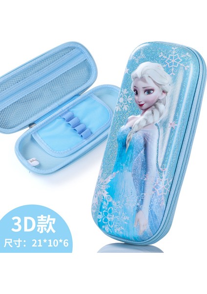 6091A10 Disney Sabit Marvel Örümcek Adam 3D Kalem Kutusu Dondurulmuş 2 Elsa Prenses Kalem Çantaları Sevimli Okul Malzemeleri Kawaii Yılbaşı Hediyeleri (Yurt Dışından) fiyatları