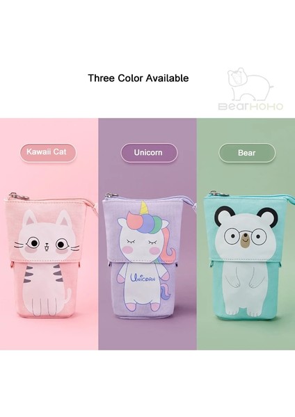 Siyah Kedi Sevimli Kedi Kalem Kutusu Kawaii Kalem Kutusu Teleskopik Kalemlik Okul Malzemeleri Öğrenci Kırtasiye Kız Okul Seti Trousse Scolaire (Yurt Dışından) modelleri