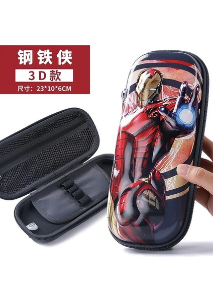 6091A9 Disney Sabit Marvel Örümcek Adam 3D Kalem Kutusu Dondurulmuş 2 Elsa Prenses Kalem Çantaları Sevimli Okul Malzemeleri Kawaii Yılbaşı Hediyeleri (Yurt Dışından)