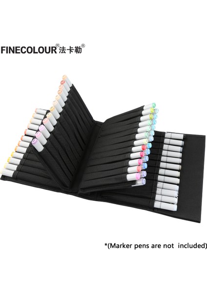 12 Fınecolour Işaretleyici Kalem Kutusu Büyük Fermuarlı Çantalar Resim Kalemi Fineliner Organize Taşınabilir Rahat Kalem Kutusu Sanat Malzemeleri (Yurt Dışından) fiyatları