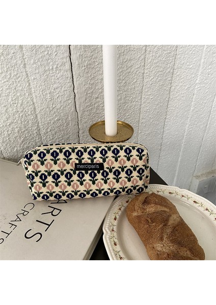 Stil 7 Kalem Kutusu Kore Retro Kalem Kutusu Trousse Scolaire Kadife Kalem Kutusu Estuche Lapices Kalemlik Okul Malzemeleri Kalem Çantası (Yurt Dışından)