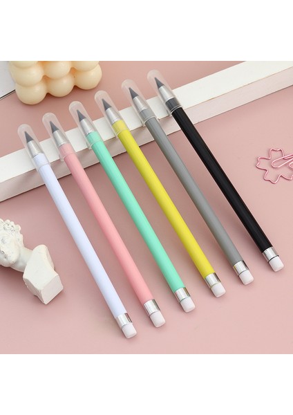 Pembe 5 Adet Set 5 Adet/takım Yeni Mürekkepsiz Kalem Teknolojisi Sınırsız Yazma Ebedi Kalem Sanat Kroki Boyama Araçları Çocuk Hediye Okul Ofis Malzemeleri (Yurt Dışından)