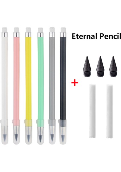 Pembe 5 Adet Set 5 Adet/takım Yeni Mürekkepsiz Kalem Teknolojisi Sınırsız Yazma Ebedi Kalem Sanat Kroki Boyama Araçları Çocuk Hediye Okul Ofis Malzemeleri (Yurt Dışından)