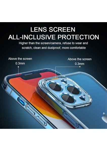Samsung S21 Plus Uyumlu Premium Şeffaf Köşe ve Kamera Korumalı Kılıf indirimleri