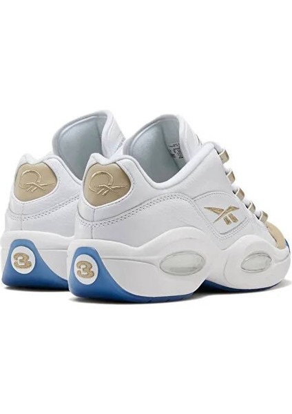EF7609 101412331 Questıon Low Reebok Erkek Spor Ayakkabı Beyaz fırsatları